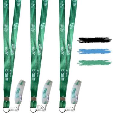 Imagem de KIT 3 Porta-copos com Cordão MCE - Molib, KIT MCE3 - Verde