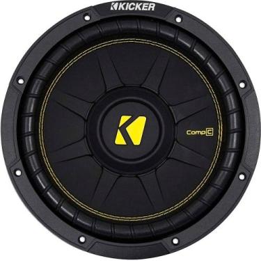 Imagem de Subwoofer Kicker 10" 44CWCD104 - 500WATTS 250 RMS, branco