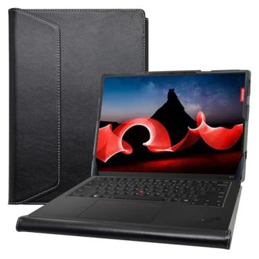 Imagem de Alapmk Capa protetora para HP OmniBook Ultra Flip 2 em 1 14-fhXXXX 14-fh0047nr 14t-fh000/ENVY x360 14 14-fcXXXX 14t-fc000/ENVY x360 14 14-faXXXX 14-fa0047nrrr/ LG gram 14 2 em 1 14T90S, preto