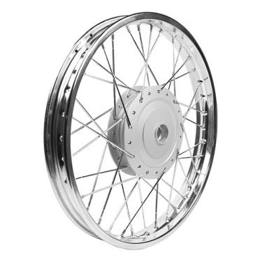 Imagem de Roda Dianteira Raiada 4mm Honda Biz 125 Biz 110 Tambor