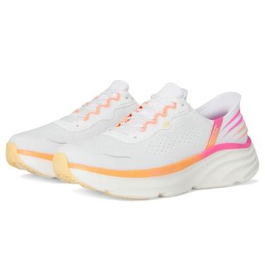 Imagem de Skechers Tênis feminino D'lux Vapor Hands Free Slip-ins, Branco multi, 39
