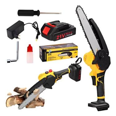 Imagem de Motosserra Mini Bateria Recarregável 21v Startools Amarelo - onyon