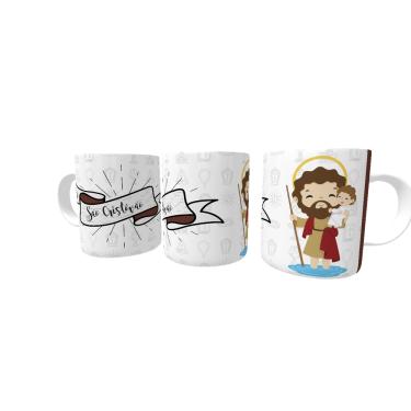Imagem de Canecas Personalizadas Santos da Igreja Catolica Fé e Inspiração em Cada Gole