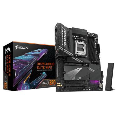 Imagem de Placa Mae Gigabyte Aorus AMD (AM5) DDR5 ATX - X870 a Elite WIFI7