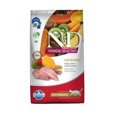 Imagem de Ração N&D Tropical Selection para Gatos Castrados Frango 7kg - Nd Ance