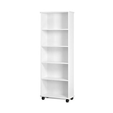 Imagem de Estante Biblioteca 5 divisões Branco