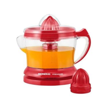 Imagem de Espremedor de Sucos Mondial Green Juice 25w 220v Vermelho