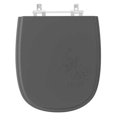 Imagem de Tampa De Vaso Sanitário Donna Preto Para Bacia Santamarina