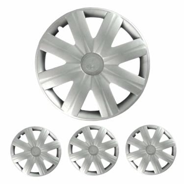 Imagem de Jogo Calota Aro 14 Clio Logan 2007 2008 + Selo Resinado