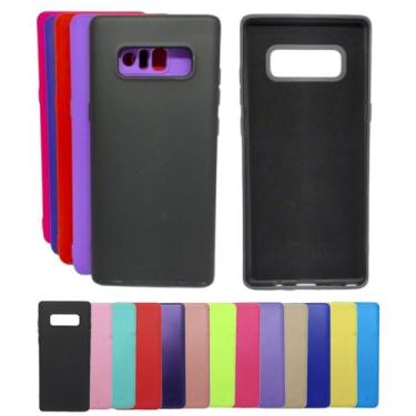 Imagem de Capa Aveludada Proteção Capinha Para Galaxy Note 8 Silicone - Mustangs
