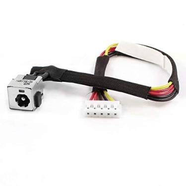 Imagem de DBParts Cabo de alimentação CA CC para HP Compaq Presario C700 A900 C703 C709 C762NR C706NR C712NR C713NR C714NR C715NR C751NR C717NR F700 F751NR C761NR 9US C77 0US C771US C776NR C777NR A909US G7000