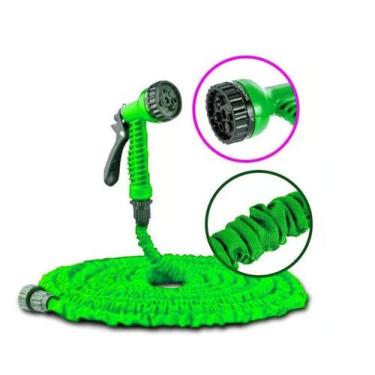 Imagem de Mangueira Mágica Flexível e Retrátil compacta 30 m - Lojas abc