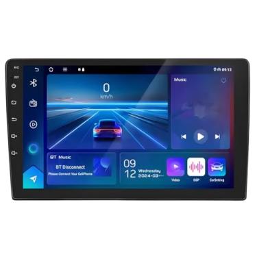 Imagem de CENTRAL MULTIMÍDIA ANDROID 13, SLIM, TELA IPS 9" FULL TOUCH, 2/32GB, USB, SD, AUX, BLUETOOTH, ESPELHA ANDROID E IOS, CARPLAY E ANDROID AUTO COM OU SEM FIO