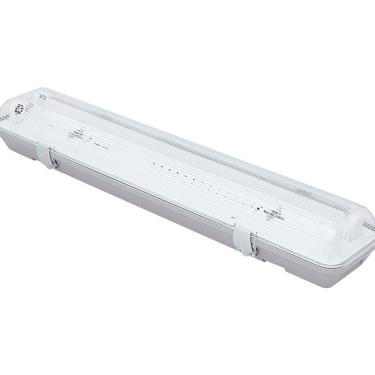 Imagem de Luminária Calha Taschibra Blindada Ip65 Tlr 3118 1,26 Mt 2xt5/t8