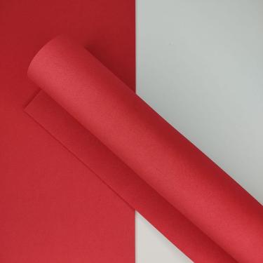 Imagem de Pacote 05 Folhas Eva 4mm 40x48 Make+ Vermelho