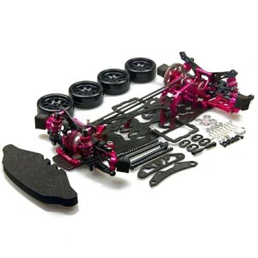 Imagem de 1/10 Alloy Carbon Sakura D4 RC RWD Drift Racing Car KIT-D4RWD Upgrade car Framework
