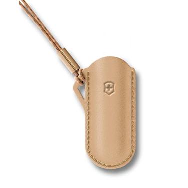 Imagem de Bainha de Couro Victorinox para Classic SD, Wet Sand, 58mm