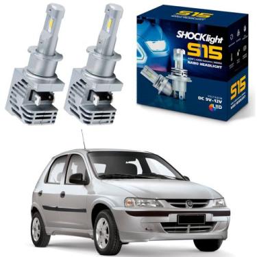 Imagem de Super Led Farol Milha Chevrolet Celta 99-06 6000k - SHOCKLIGHT