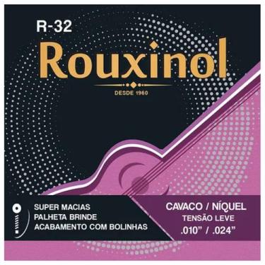 Imagem de Encordoamento Cavaquinho Tensão Leve 0.24 R32 Rouxinol PRR32L