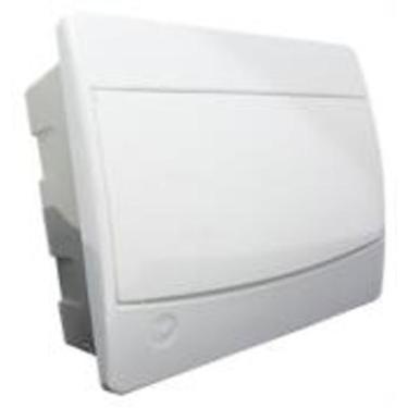 Imagem de Caixa Plástica Distribuição Dj 6/9 Embutir Branca - BetPlasticos