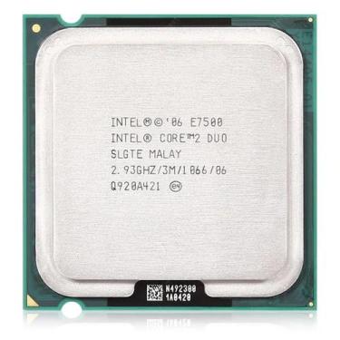 Imagem de Processador Intel Core 2 Duo E7500 2,93ghz Lga 775 /3m/ Oem