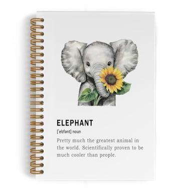 Imagem de QLMX 535-book-SE-elephant Produtos de escritório, material escolar, papel, cadernos e blocos de escrita, cadernos em espiral