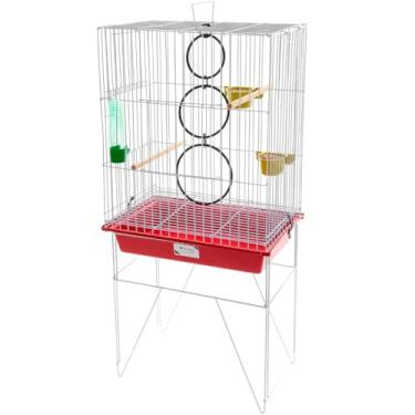 Imagem de Gaiola Viveiro Calopsita Completa Com Acessórios