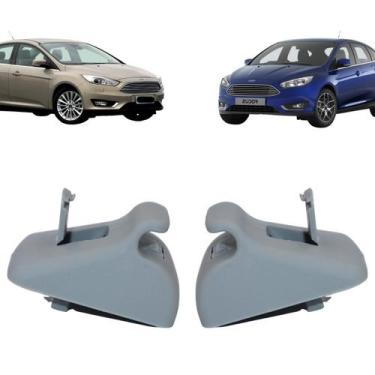 Imagem de Kit 2 Suportes Quebra Sol Focus Hatch Focus Sedan 2013 2014 Até 2019 -