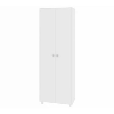 Imagem de Armario Multiuso 2 Portas 7 Prateleiras Am3108 Branco