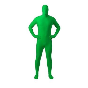 Imagem de GREIKA| Full Body Suit Chroma Key – Terno Roupa Verde Para Produções Visuais, VFX e Conteúdo Digital (180 Centímetros)