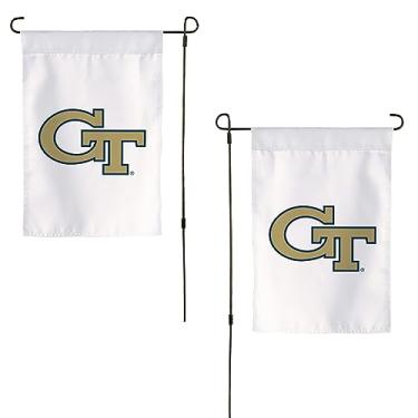 Imagem de Desert Cactus Bandeira Georgia Tech GT Garden – Faixa de jaquetas amarelas Georgia Tech 48 x 30 cm, para exibição ao ar livre e eventos (Design G)