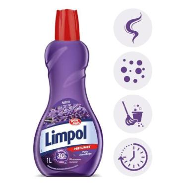 Imagem de Limpador Perfumado Puro Aconchego Limpol Bombril 1l