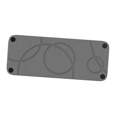 Imagem de WeiLaiKeQi Bandeja de pedra para absorção de água, suporte para saboneteira, fácil de limpar, ideal para pia e balcão, Style D, Tamanho real