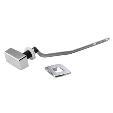 Imagem de Ioensy Alça de descarga de vaso sanitário, peça de reparo montada à esquerda, kit de reparo resistente, fácil instalação, acessório de alavanca de, Comprimento 5 Cm