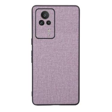 Imagem de Capas Compatível com Xiaomi Redmi K60e,Design de padrão de tela,Pproteção completa de 360°,Pplástico macio,Proteção contra queda-Purple