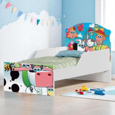 Imagem de Cama Infantil Tick Fazendinha e Vaquinha - Mais de Casa