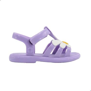 Imagem de Sandália Mini Melissa Hip Bloomy Baby Lilas/Branco