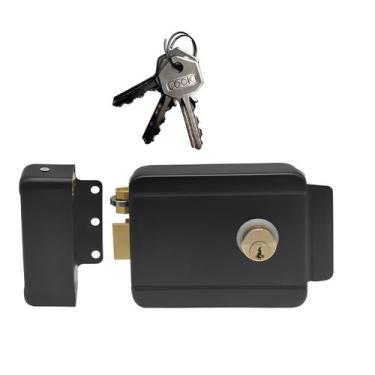 Imagem de Fechadura Bobina Dupla De Sobrepor Com 3 Chaves Proeletronic