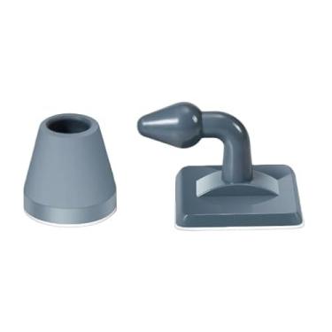 Imagem de Prendedor Segurador de Porta Peso de Porta Prático Acessórios para portas silenciosas(KIT 3 Azul Escuro)