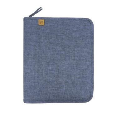 Imagem de Fichário compacto jeans - Belinky, jeans-azul