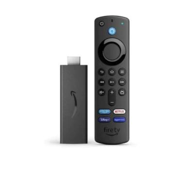 Imagem de Fire TV Stick HD Streaming Original Alexa Controle Remoto Voz Netflix 