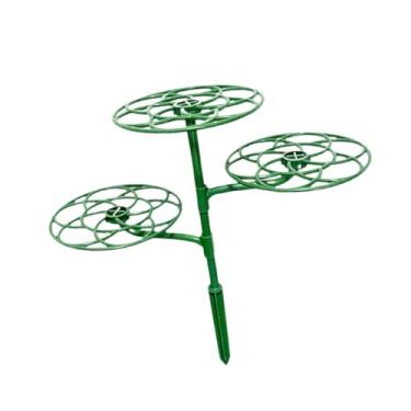 Imagem de predolo Suporte para plantas em escada, suporte para treliça, altura ajustável multifuncional, para haste de escalada de para peônia e rosa, S