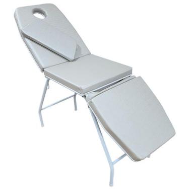 Imagem de Maca Estética Massagem 3 posições com Orifício para o Rosto For ty Sto