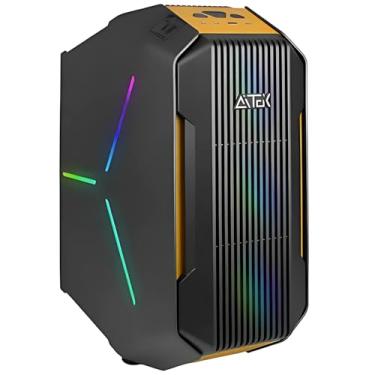 Imagem de Gabinete Gamer RGB Mid Tower USB 3.0 Suporte Placa Mãe Micro-ATX e ITX - Preto
