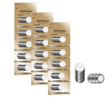 Imagem de KaPonsec Baterias de botão 3SR626SW, baterias de substituição de 4,5 V para visão de furo, brinquedos, câmera digital e chaveiro lanterna LED, substituição para 3xAG4, 3xLR626, 3xSR626SW, 3x377