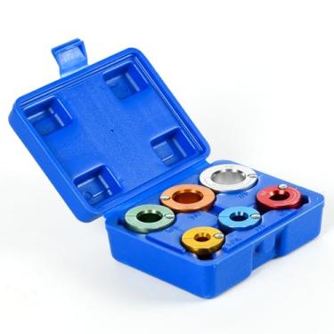 Imagem de PESIKO Ferramentas de desconexão de linha de combustível de alumínio durável de 6 tamanhos funcionam em linhas de ar condicionado e linhas de combustível de conexão rápida