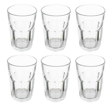 Imagem de Jogo de Copo de Vidro Isis Transparente 360ml 6 Peças - Vista Home