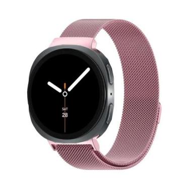 Imagem de Pulseira Milanese Loop Para Samsung Galaxy Watch 8 Classic 44mm 40mm E