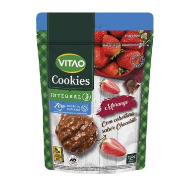 Imagem de Cookie Zero Morango com Chocolate 150g - Vitao 313