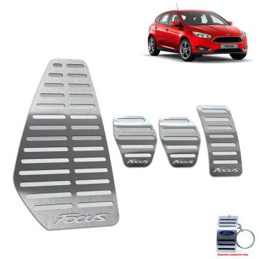 Imagem de Descanso + Pedaleira Manual Ford Focus 2019 Aço Inox